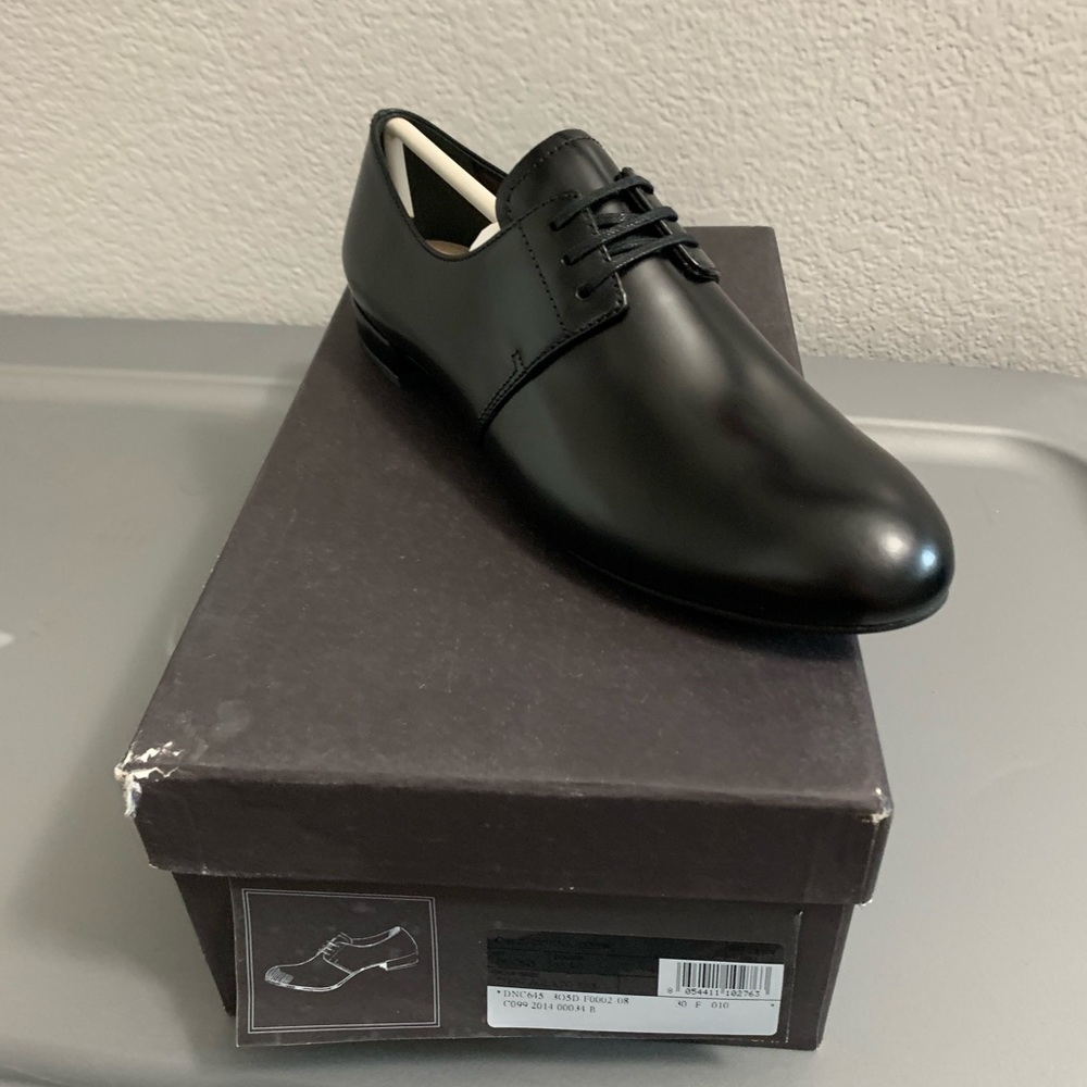 Prada Lace Up Derby Shoes